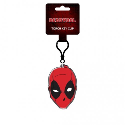 Avaimenper�: Deadpool - Face, Torch Keyclip