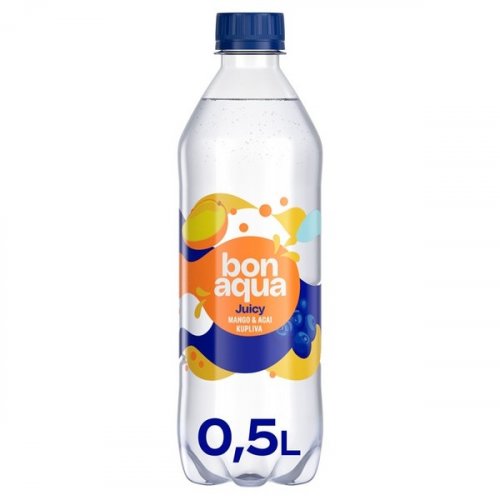 Bonaqua Juicy Mango & Acai Pullo 0,5l (500 Ml )