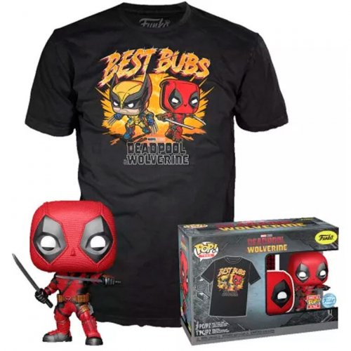 Funko Pop! & Tee: Marvel - Deadpool & Wolverine (XL)
