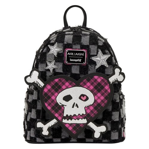 Reppu: Loungefly - Avril Lavigne, Skull (26cm)