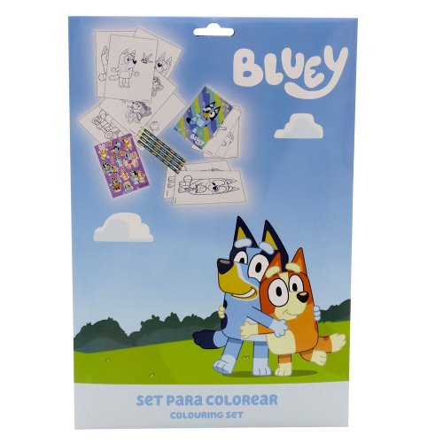 Bluey: Colouring Set