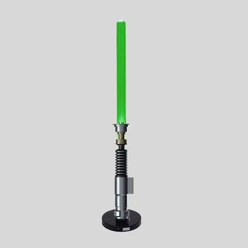 Lamppu: Star Wars Luke Skywalker ROTJ - Green Lightsaber