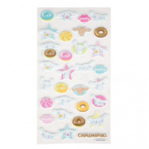 Tarra-arkki: Hello Kitty - Cinnamoroll Puff