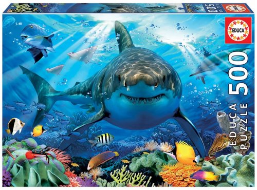 Palapeli: Great White Shark (500)