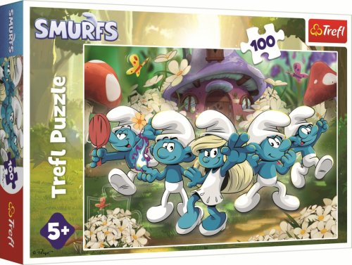 Palapeli: Meet The Smurfs (100)