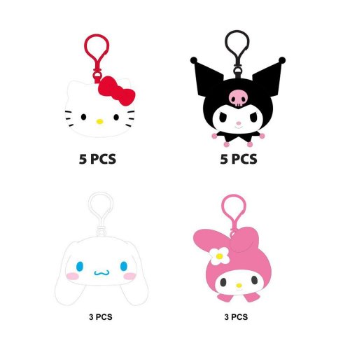 Avaimenper�: Hello Kitty And Friends - Assorted Plush