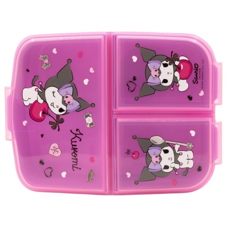 Ev�srasia: Multi Compartment Sandwich Box - Kuromi