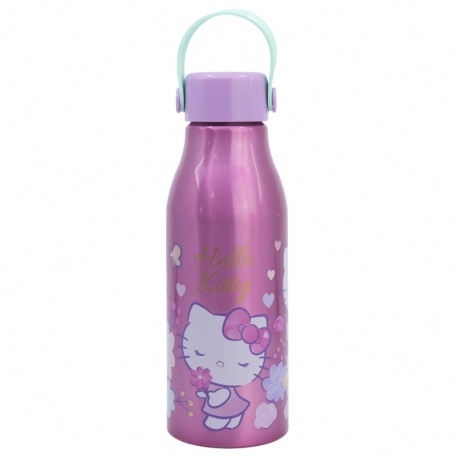 Juomapullo: Hello Kitty - Flexi Handle Aluminum Bottle (760ml)