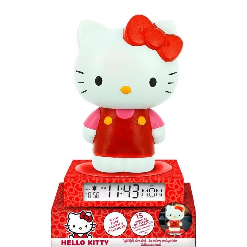 Lamppu: Hello Kitty And Friends - Red 3D With Alarm Clock