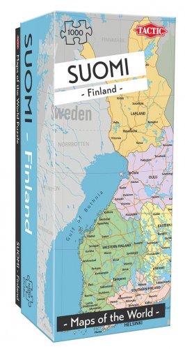 Palapeli: Maps Of The World Palapeli - Finland (1000)