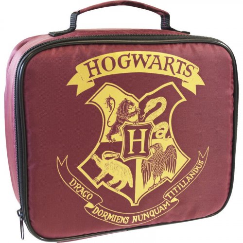 Ev�slaukku: Harry Potter - Hogwarts Lunch Bag, Dark Red