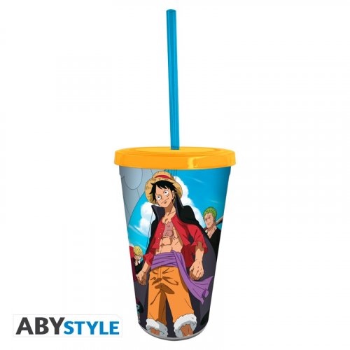 Matkamuki: One Piece - Wano, with Straw (470ml)