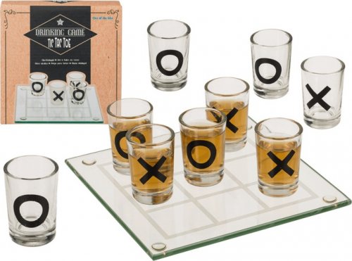 Juomapeli: Tic Tac Toe - With 9 Glasses