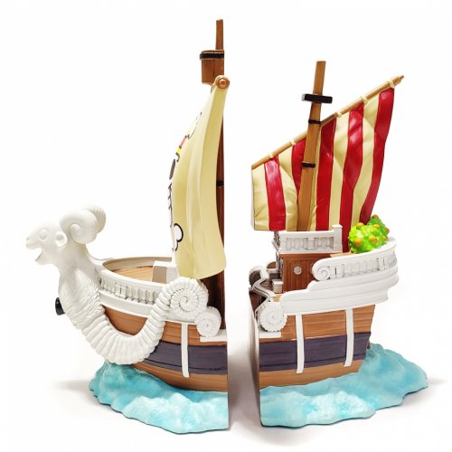 Kirjatuki: One Piece Netflix - Going Merry Bookends (27cm)