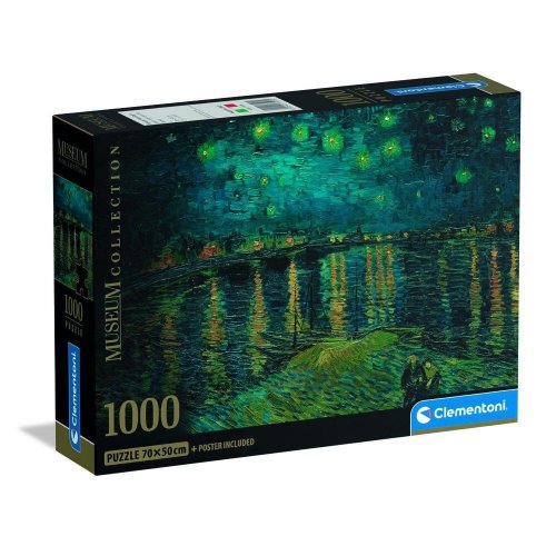 Palapeli: Museum Van Gogh - Starry Night Over The Rhone (1000)