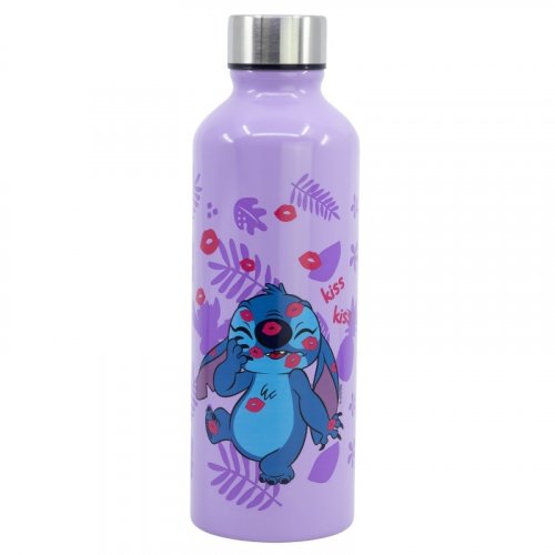 Juomapullo: Stitch - Kisses Aluminium Bottle (740ml)