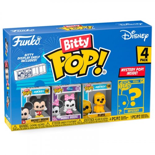 Funko Bitty Pop!: Disney - Mickey, Minnie, Pluto, ?