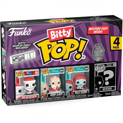 Funko Bitty Pop!: Disney - Nightmare Before Christmas Santa Jack