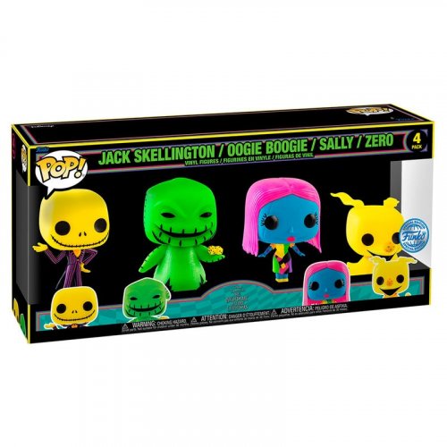 Funko Pop! 4 Pack: Disney - Nightmare Before Christmas Exclusive