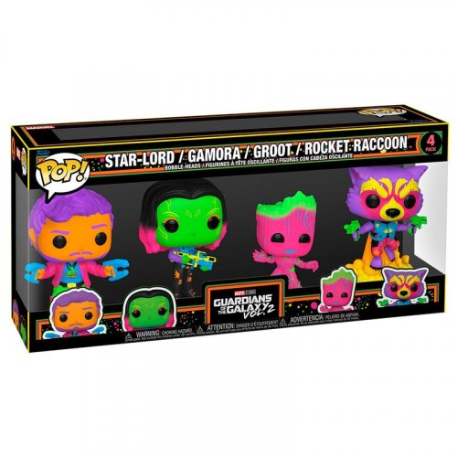 Funko Pop! 4 Pack: Marvel - Guardians Of The Galaxy 2, Exclusive
