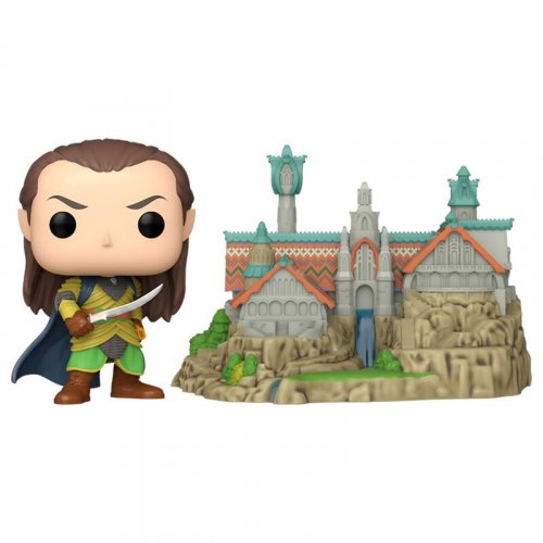 Funko Pop! Town The Lord Of The Rings Lord Elrond With Rivendell