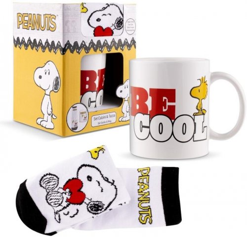 Muki: Peanuts Gift Set Mug With Socks (350ml)