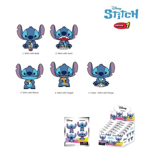 Magneetti: Lilo & Stitch - Stitch Series 1 (satunnainen)