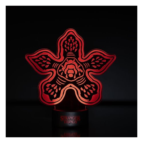 Lamppu: Stranger Things - Laser Etched Light Demogorgan