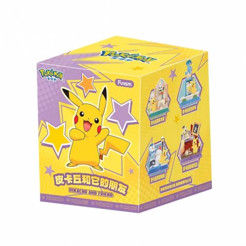Figu: Pokemon - Funism - Pikachu & Friends (Satunnainen)