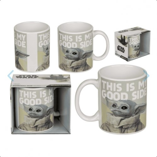 Muki: Star Wars - Mandalorian This is My Good Side - White (315ml)