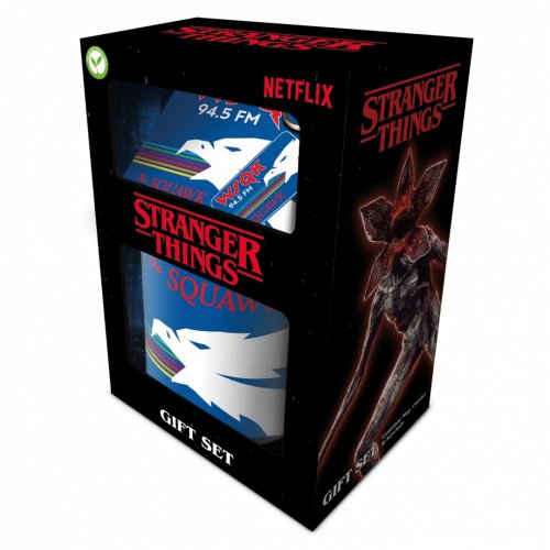 Mukisetti: Stranger Things - Gift Set (Coaster & Keychain)