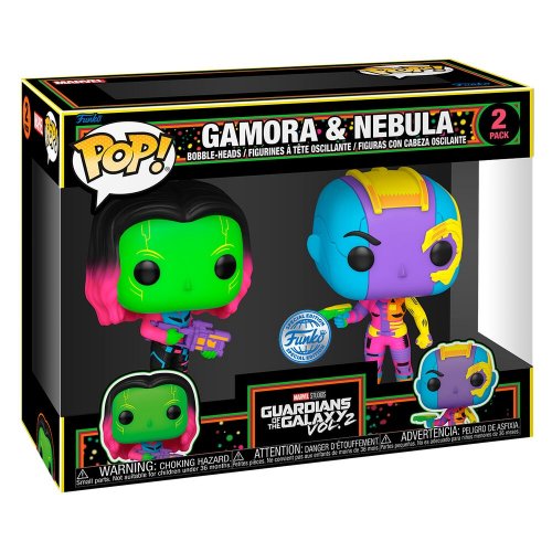 Funko Pop! 2-pack: Marvel Guardians Of The Galaxy -Gamora&Nebula