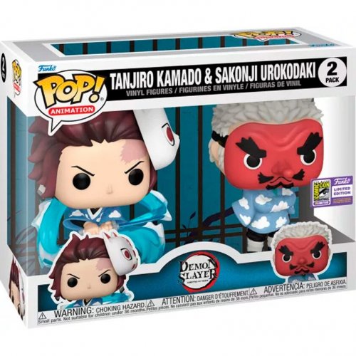 Funko Pop! 2-pack: Demon Slayer - Tanjiro Kamado & Sakonji U.