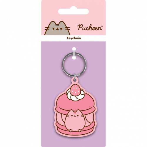 Avaimenper�: Pusheen - Strawberry