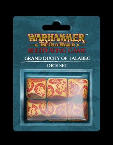 Warhammer: The Old World Roleplaying Game Grand Duchy Of Talabec Dice Set