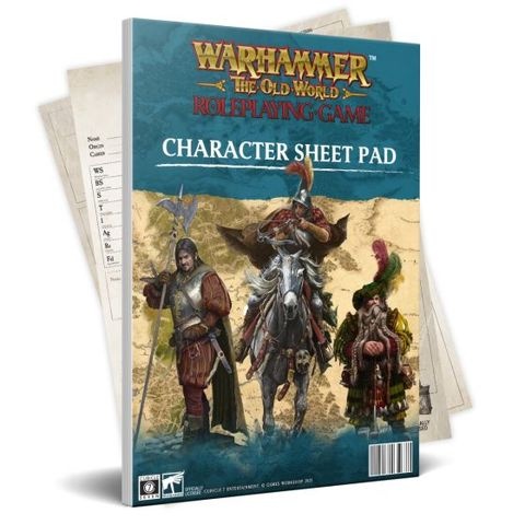 Warhammer: The Old World Roleplaying Game Character Sheet Pad