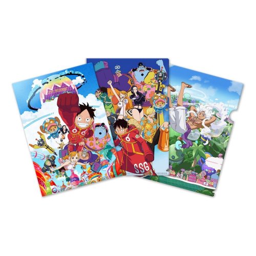 Muistitasku: One Piece - Clearfile 3-set Egghead Saga