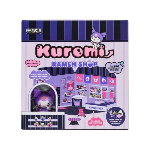 Hello Kitty: And Friends - Mini Sticker House Kuromi Ramen Shop