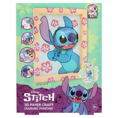 Disney: Stitch - Craft 3D Diamond Mosaic