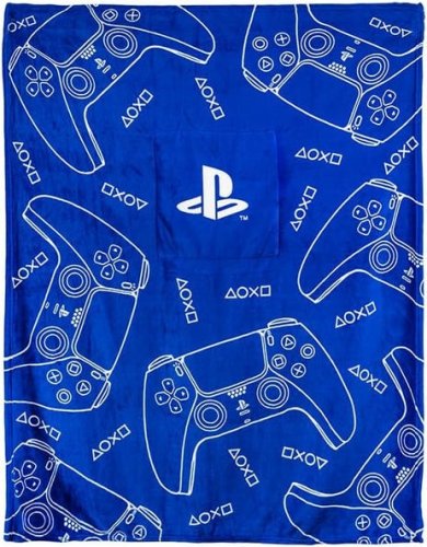 Peitto: Playstation - PS5 Controller, Blue Cushion Blanket