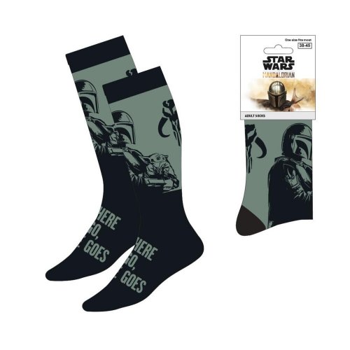 Sukat: Star Wars The Mandalorian - Baby Goku Green/Black (38-45)