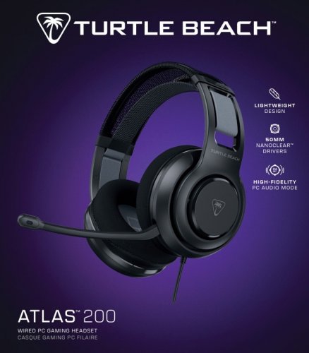 Turtle Beach: Atlas 200 PC - Black