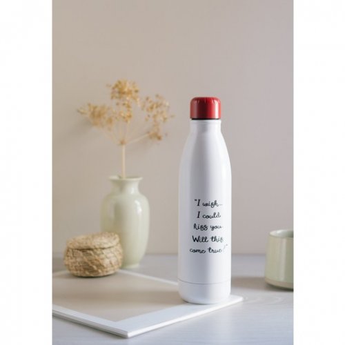 DEMO-Tuote: Juomapullo: Frida Kahlo Quote Metal Bottle (500ml)