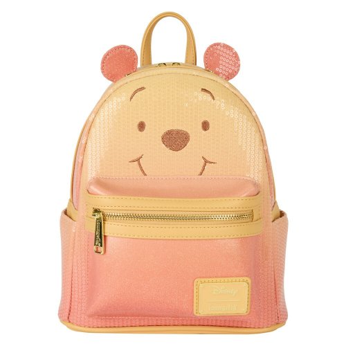 Loungefly Disney Winnie The Pooh Sequin Glitter Backpack