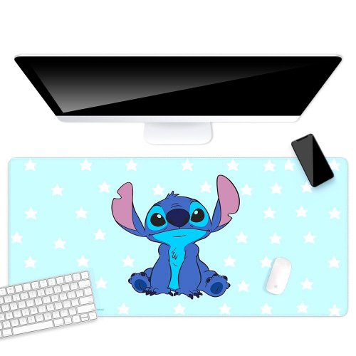Hiriimatto: Disney Stitch - White Stars, Gaming Desk Mat