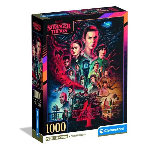 Palapeli: Stranger Things - Puzzle with Poster (1000)