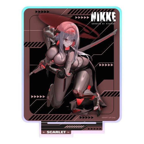 Figu - Acryl: Goddess Of Victory Nikke - Crouching S Scarlet Hol