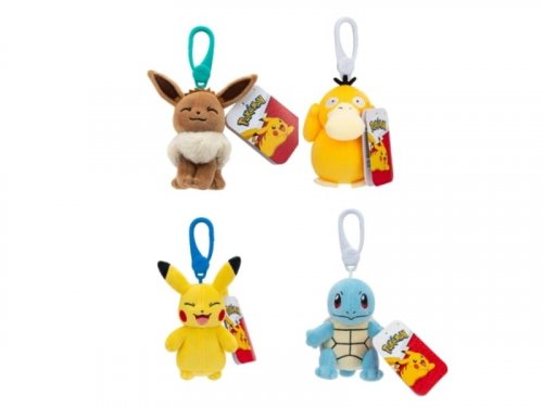 Avaimenper�: Pokemon Plush Clip-On (Satunnainen)