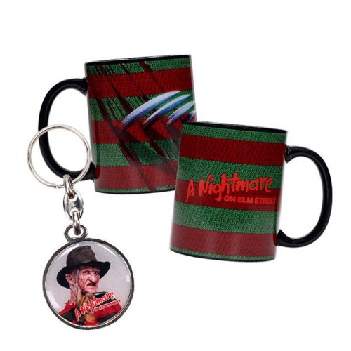 Avaimenper�: A Nightmare On Elm Street - Mug, Metal