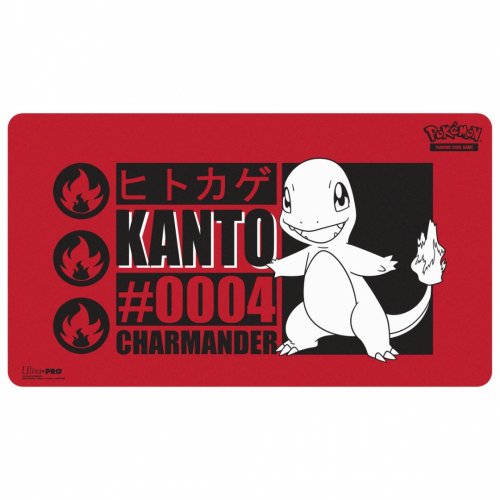 Ultra Pro: Pokemon Playmat - Charmander, Kanto (Red)